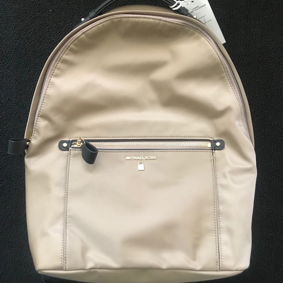 Michael Michael Kors Kelsey Backpack (Beige) - Picture 5 of 8